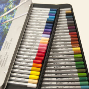 Набор цветных карандаши Marco Raffine в металлическом пенале